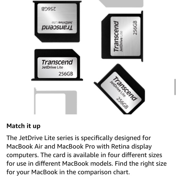 Transcend 256GB Jet Drive Lite 330 Flash Memory - Picture 10 of 12